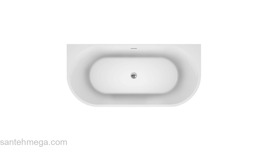 Ванна акриловая пристенная BELBAGNO BB710-1400-750. Фото