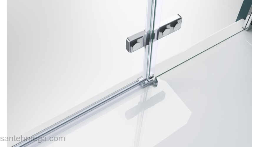Душевая дверь BELBAGNO KRAFT-B-12-60/30-C-Cr-R. Фото