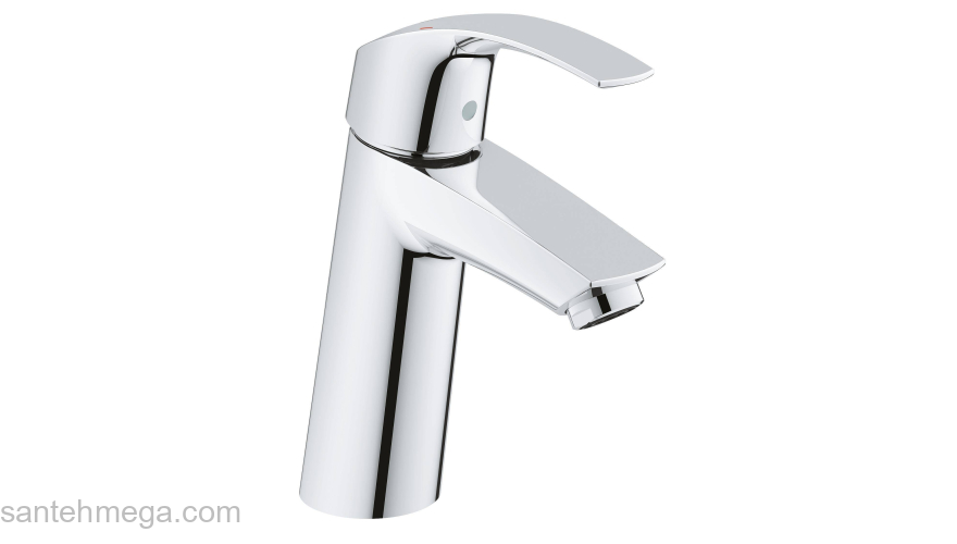 Смеситель для раковины GROHE Eurosmart 23324001. Фото
