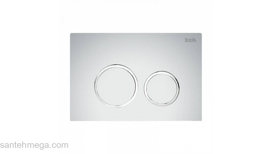 Клавиша смыва универсальная матовый хром Unifix  050 IDDIS UNI50M0i77. Фото