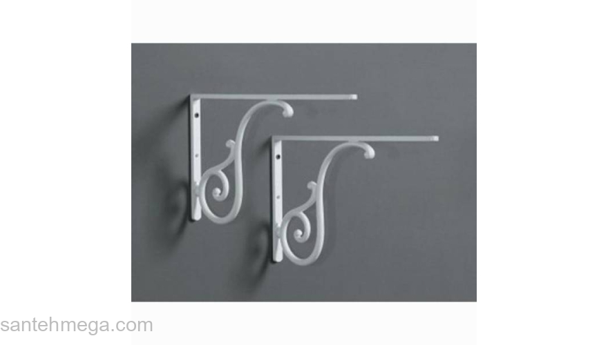 Держатели бачка белые SIMAS LAMN. Фото