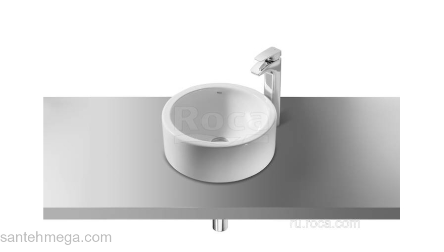 Раковина накладная ROCA Terra 39х39 32722D000. Фото