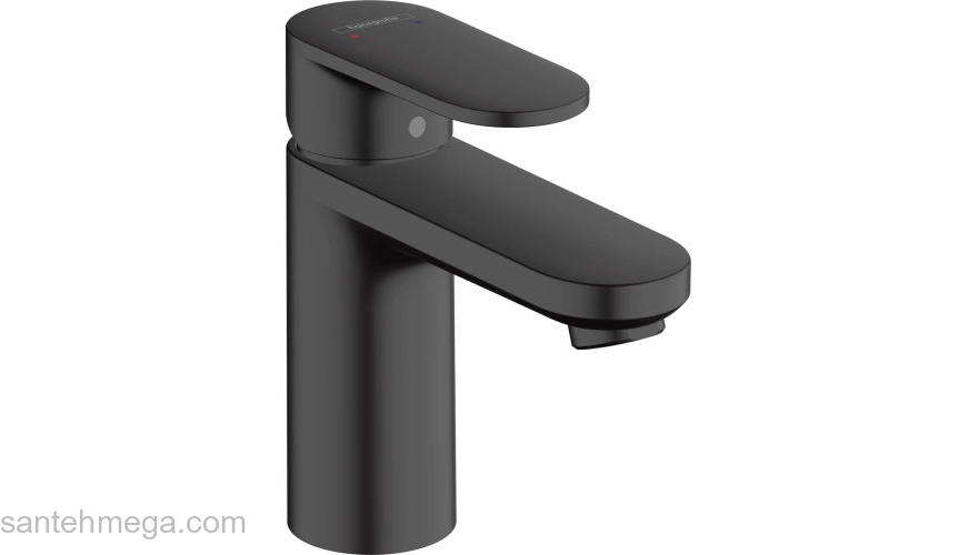 Смеситель для раковины без сливного набора Hansgrohe Vernis Blend 70 71558670 черный. Фото