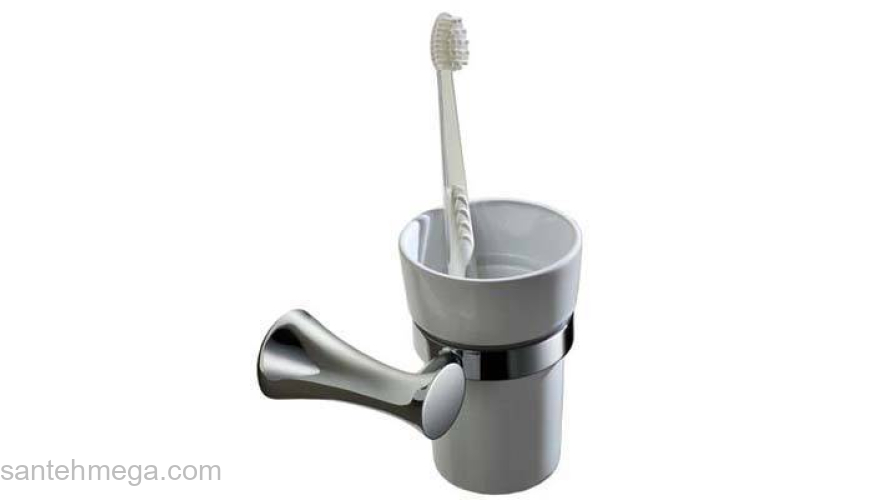 Подстаканник одинарный IDDIS Vico VICSBC1I45 для ванной комнаты. Фото