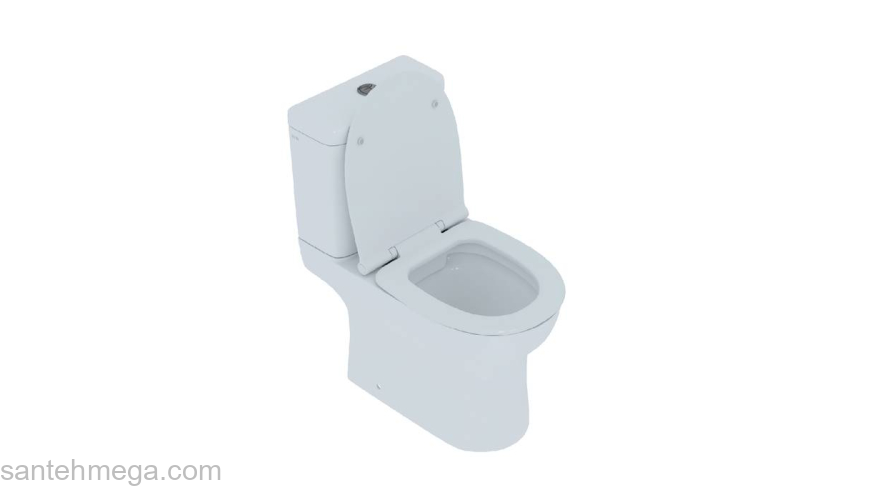 Унитаз-компакт безободковый  Drum DRU2DSEi24 IDDIS. Фото