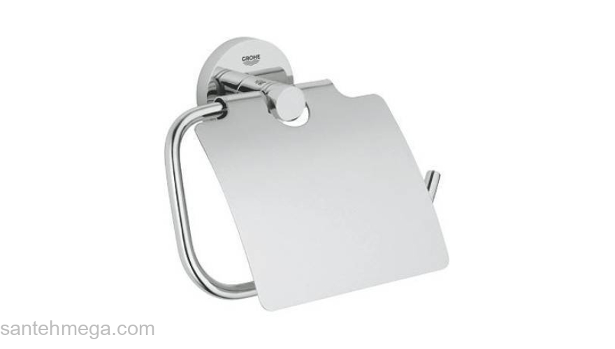 Бумагодержатель GROHE Essentials 40367001 для ванной комнаты. Фото