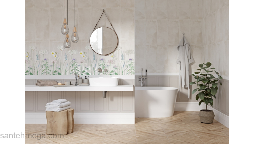 Gracia Ceramica 010100001213 Плитка облицовочная Liberty 250х600 grey 02. Фото