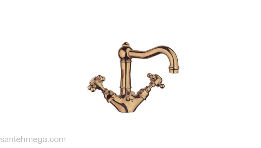 Смеситель для раковины NICOLAZZI Half Dome 1432BZ70. Фото