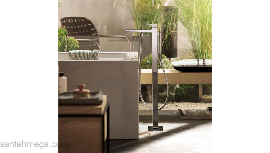 Напольный смеситель для ванны Hansgrohe Metropol 32532000. Фото