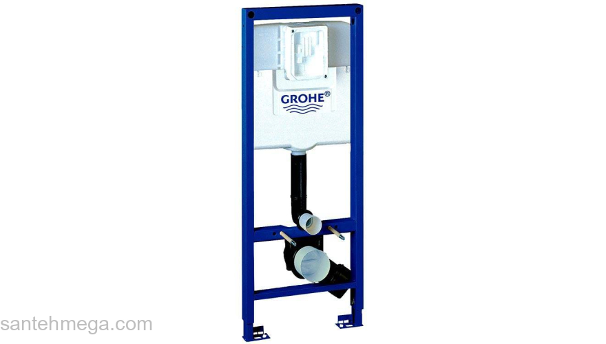 Инсталляция для подвесного унитаза GROHE Rapid SL 38713001. Фото