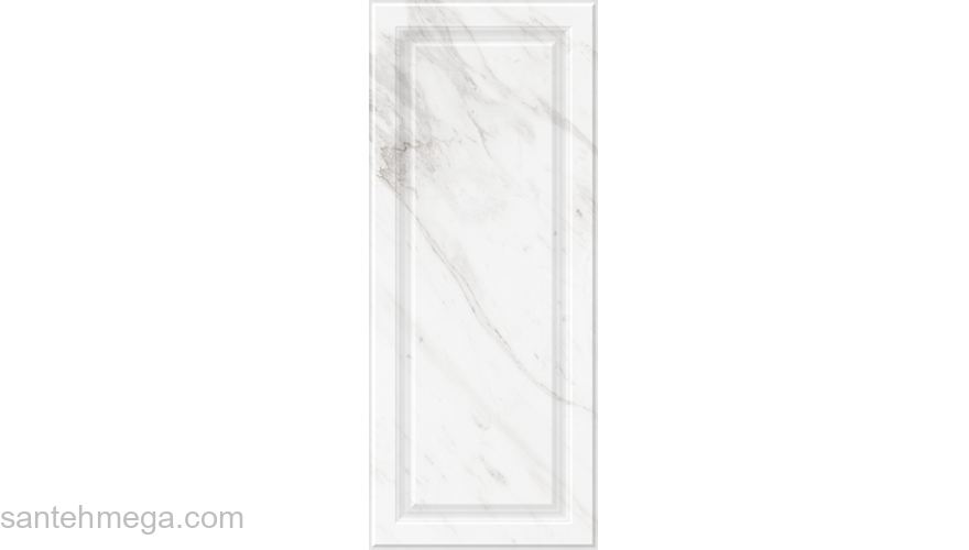 Gracia Ceramica 010100001218 Плитка облицовочная Noir 250х600 white 01. Фото