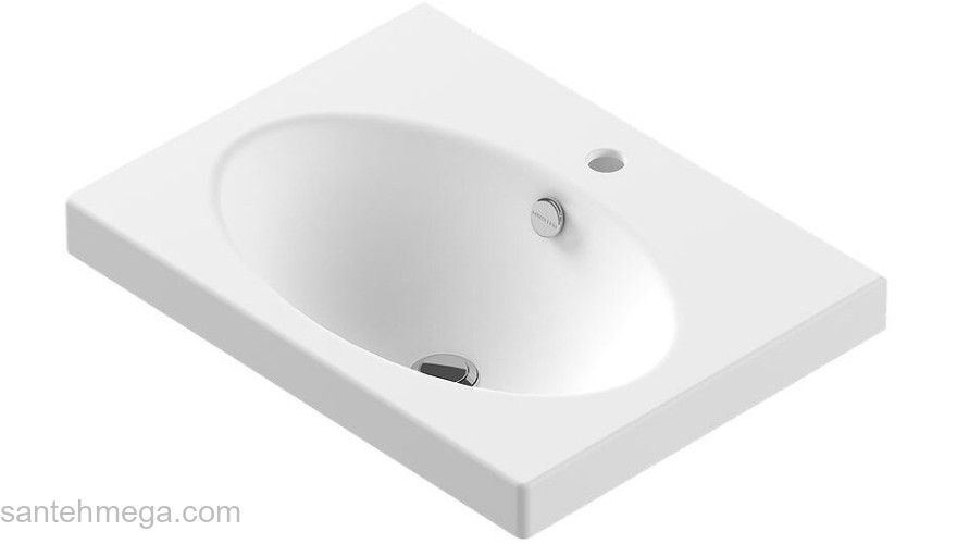 Раковина встраиваемая SANITA LUXE Next 60х45 NXT60SLWB01. Фото