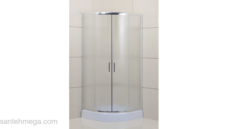 Душевой угол BELBAGNO UNO-195-R-2-100-CH-CR. Фото
