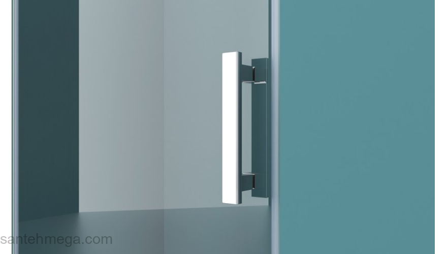 Душевая дверь BELBAGNO KRAFT-B-12-60/30-C-Cr-L. Фото