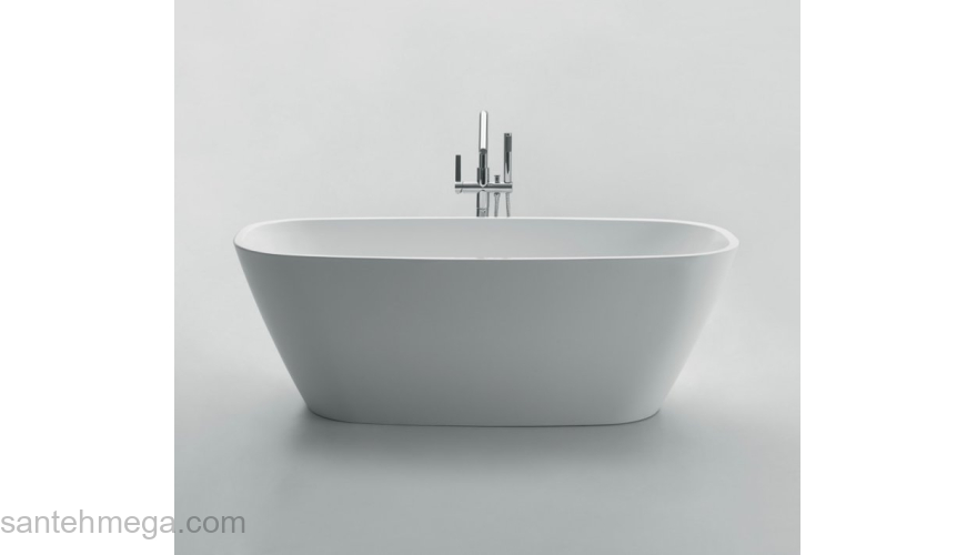 Ванна акриловая отдельностоящая BELBAGNO BB72-1700-W0. Фото