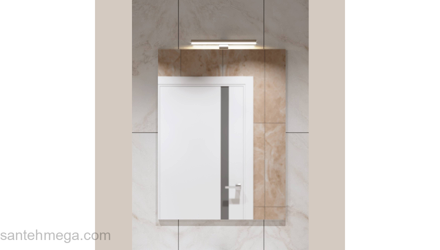 Зеркало ALAVANN Soft Silver 60. Фото