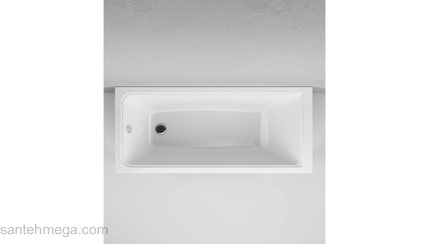 Ванна акриловая 160х70 см AM.PM Gem W90A-160-070W-A. Фото