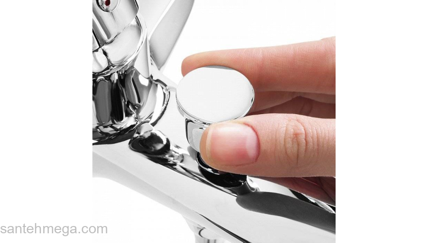 Смеситель для ванны с керамическим дивертором Vibe IDDIS VIBSB02i02WA. Фото