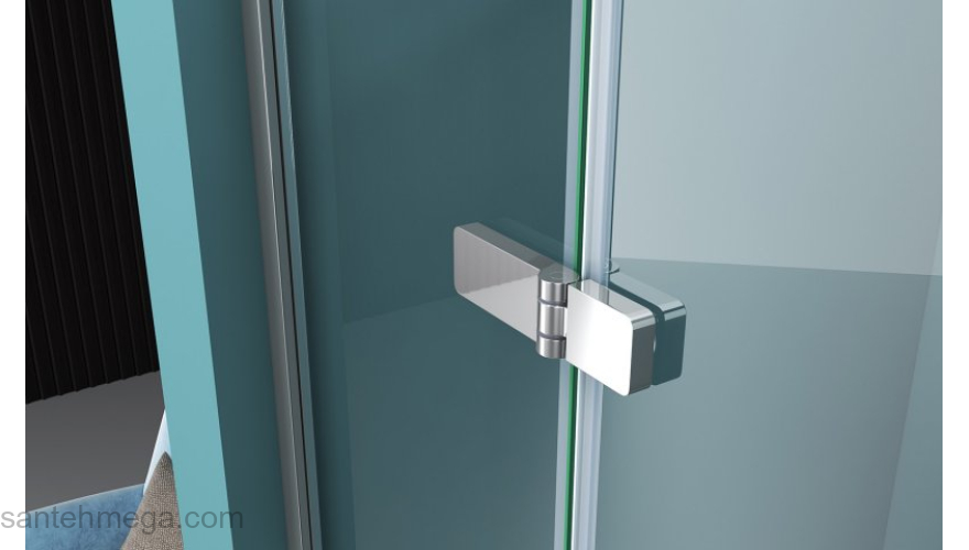 Душевая дверь BELBAGNO KRAFT-B-12-60/30-C-Cr-R. Фото