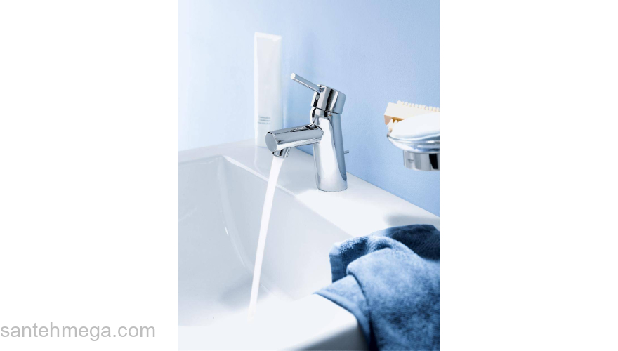 Смеситель для раковины GROHE Concetto 3220410E. Фото