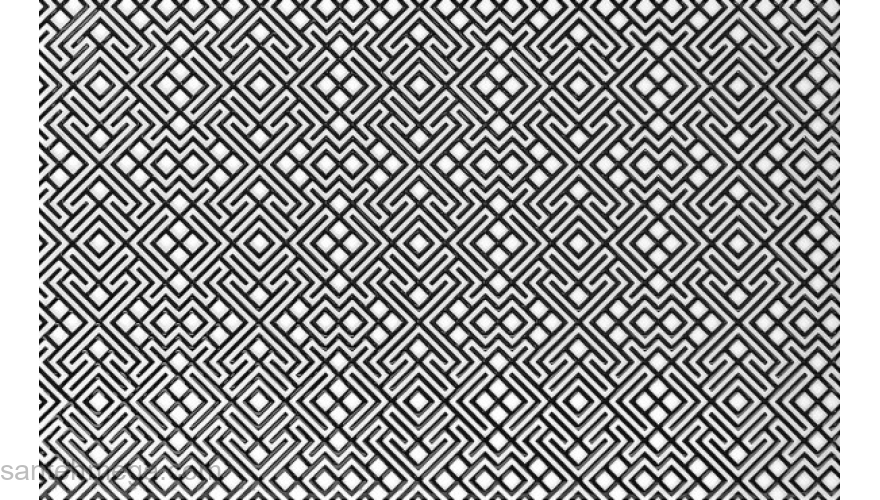 Unitile 010301001887 Декор Камелия 250х400 чёрный 04