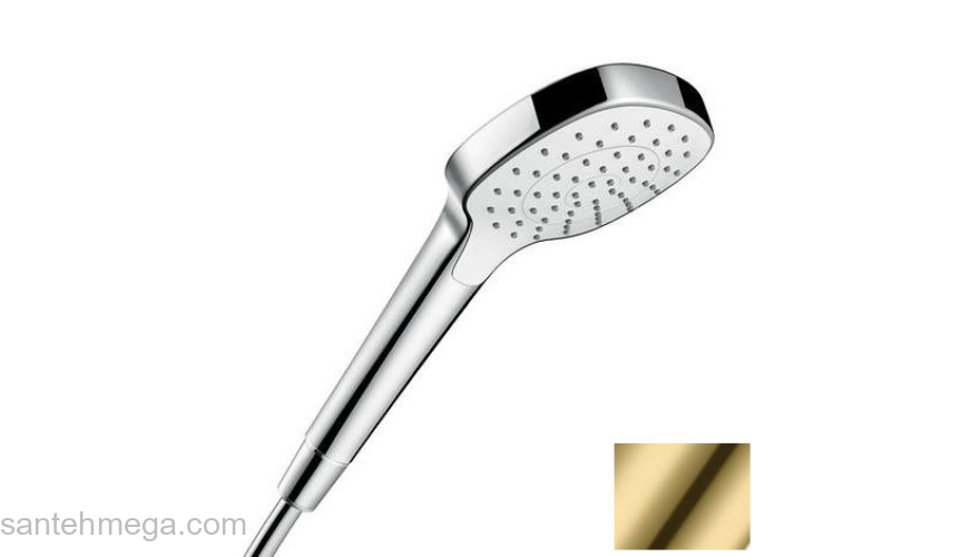 Ручной душ Croma Select E 1jet Hansgrohe 26814990, полированное золото Ручной душ Croma Select E 1jet Hansgrohe 26814990, полированное золото. Фото