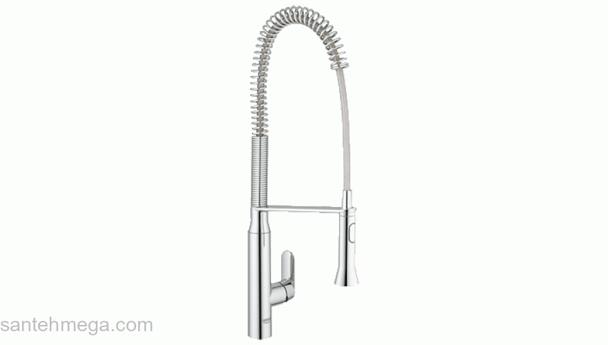 Смеситель для мойки GROHE K7 32950000. Фото