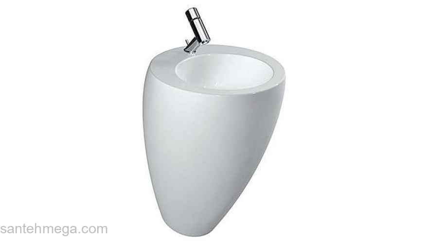 Раковина напольная LAUFEN Alessi IL Bagno 52х53 8.1197.1.400.104.1. Фото