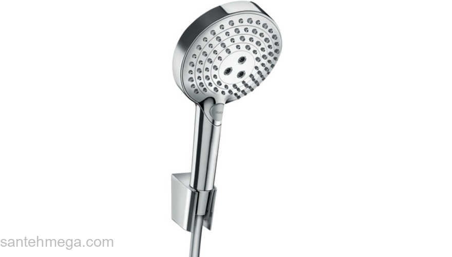 Душевой набор Hansgrohe Raindance Select S 120 3jet PowderRain 27668000. Фото