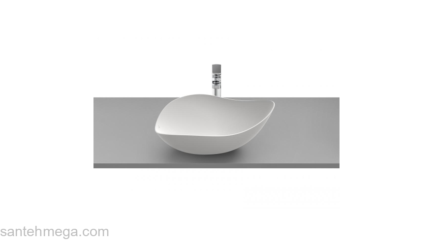 Раковина накладная ROCA Rui Ohtake 54х37 327A13650 Бежевый. Фото