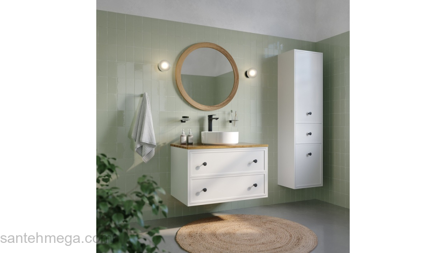 Столешница натуральный дуб срощенный 60 см золотистый Optima Home IDDIS OPH60N0i89. Фото