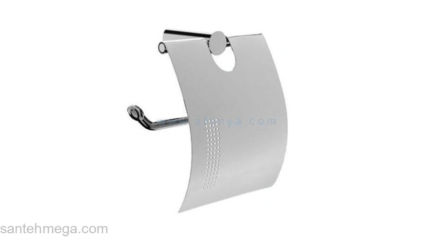 Бумагодержатель с крышкой IDDIS Renior L046 для ванной комнаты. Фото