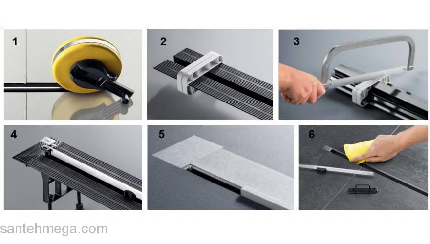 Душевой лоток VIEGA Advantix Vario 686277. Фото