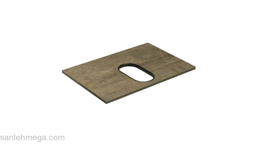 Столешница AQUATON Лофт Фабрик 65 Дуб Кантри 1A242903LTDY0. Фото