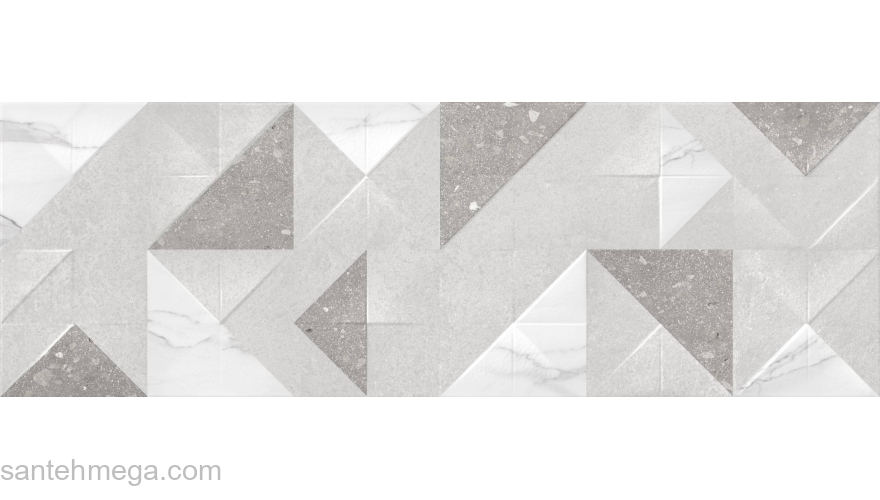 Gracia Ceramica 010100001308 Плитка облицовочная Origami 300х900 grey 03. Фото