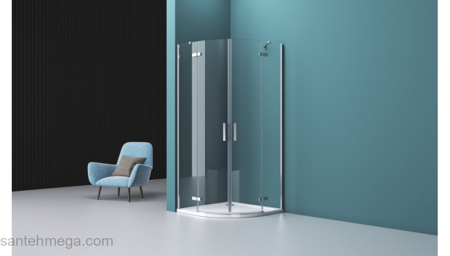 Душевой угол BELBAGNO KRAFT-R-2-90-C-Cr. Фото