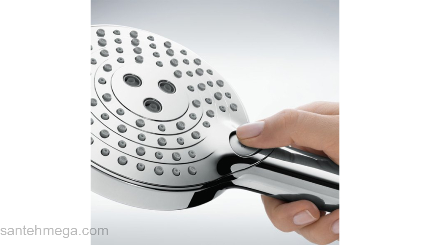 Душевой набор Hansgrohe Raindance Select S 120 3jet PowderRain 27668000. Фото