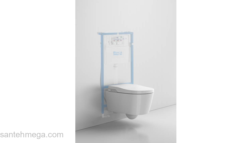 Унитаз-биде электронный подвесной ROCA In-Wash Inspira 803060001. Фото