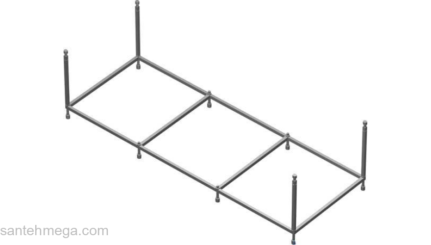 Каркас для ванны ROCA Hall 170х75 ZRU9302770. Фото