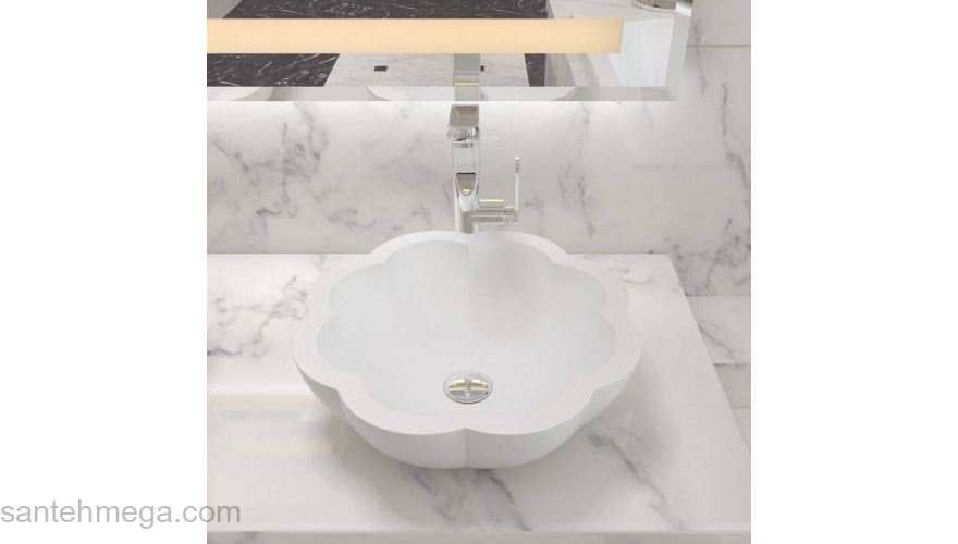 Раковина NS BATH NST-45000G (глянцевая) 45х43. Фото