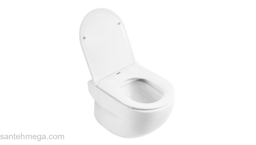 Унитаз подвесной безободковый BELBAGNO Onda BB066CHR. Фото