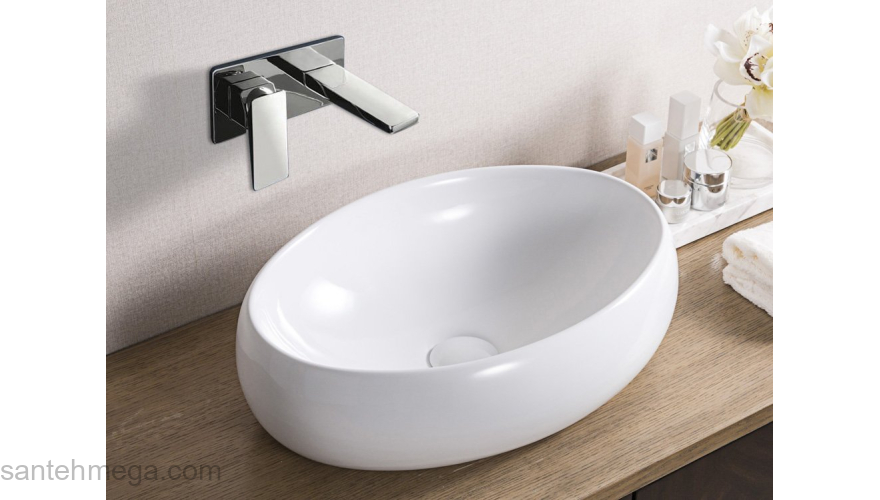 Раковина накладная BELBAGNO 48х34 BB1085. Фото