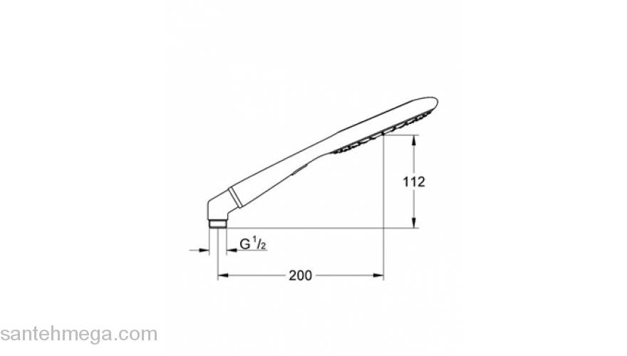Ручной душ GROHE Rainshower Icon 27446000 Ручной душ GROHE Rainshower Icon 27446000. Фото