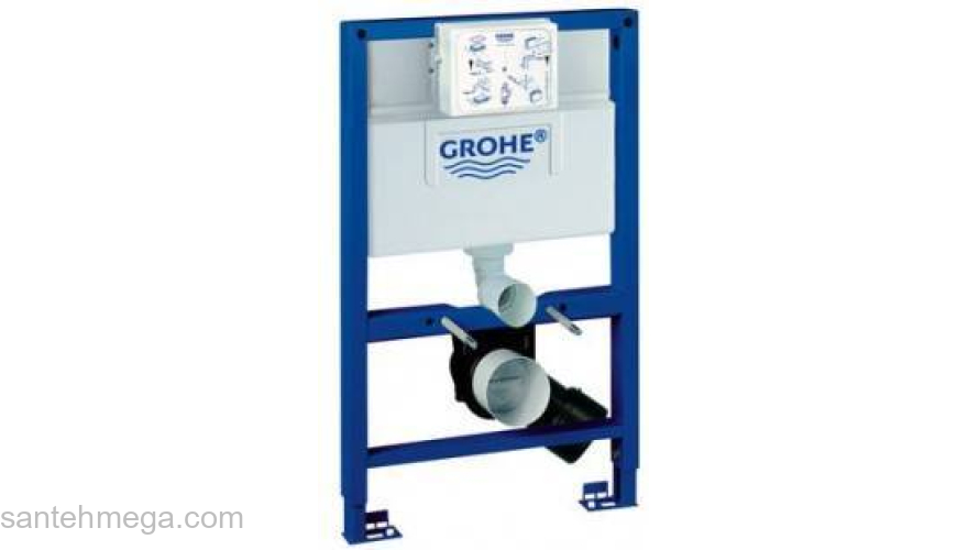 Инсталляция для подвесного унитаза GROHE Rapid SL 38526000. Фото