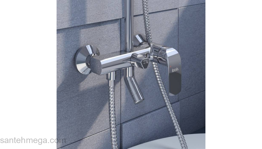 Смеситель с верхним душем Chip IDDIS CHISB1Fi06. Фото