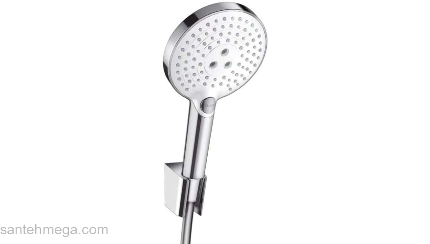 Душевой набор Hansgrohe с держателем и шлангом 160 см 26721400. Фото