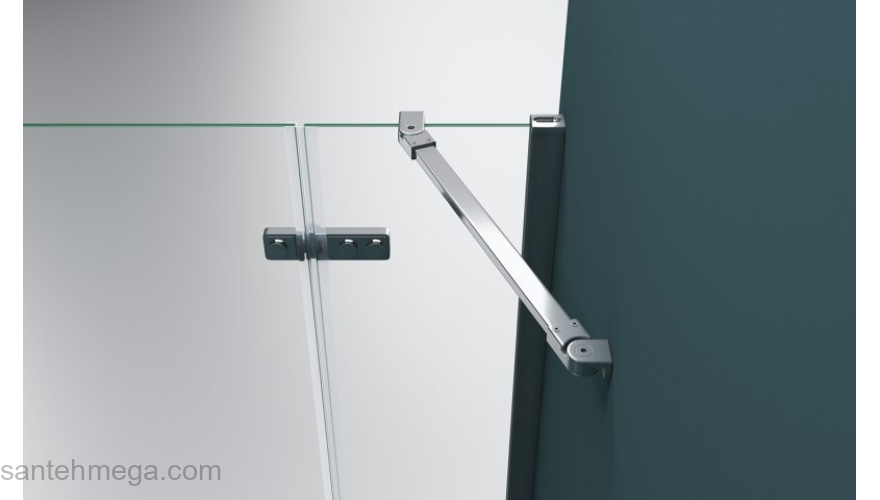 Душевой угол BELBAGNO KRAFT-AH-22-120/80-C-Cr-R. Фото