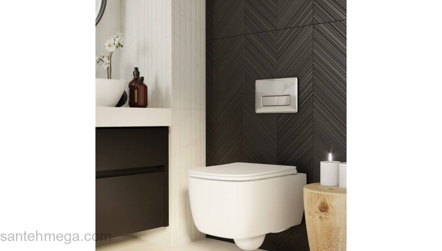 Клавиша смыва универсальная хром Unifix 041 IDDIS UNI41CHi77. Фото