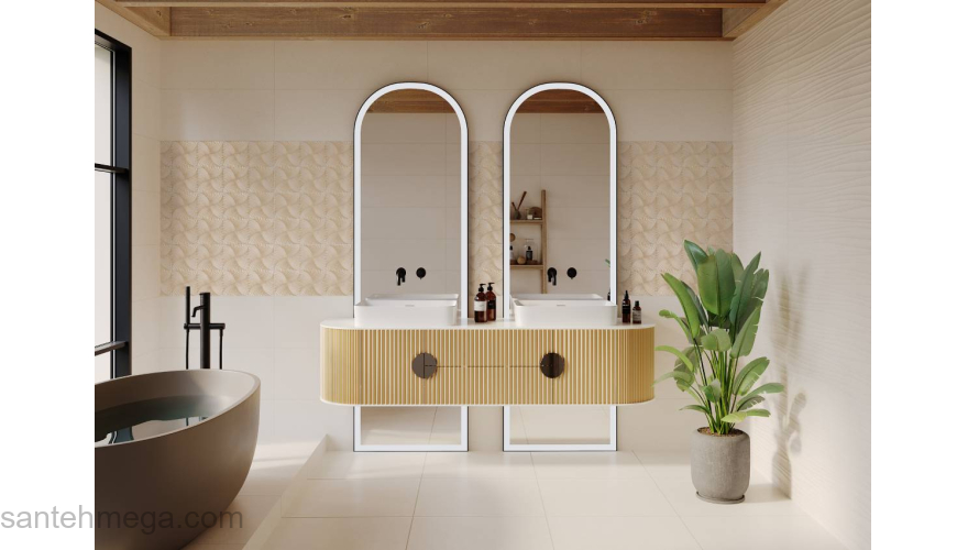 Gracia Ceramica 010300000238 Декор Astrid 300х900 light beige 03