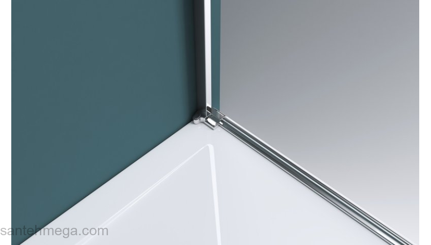 Душевая дверь BELBAGNO KRAFT-B-12-60/30-C-Cr-R. Фото
